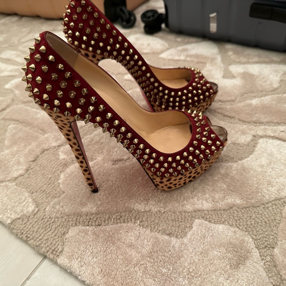 Beautiful Louboutin heels.  Rarely worn